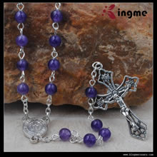 Gemstone beads rosary